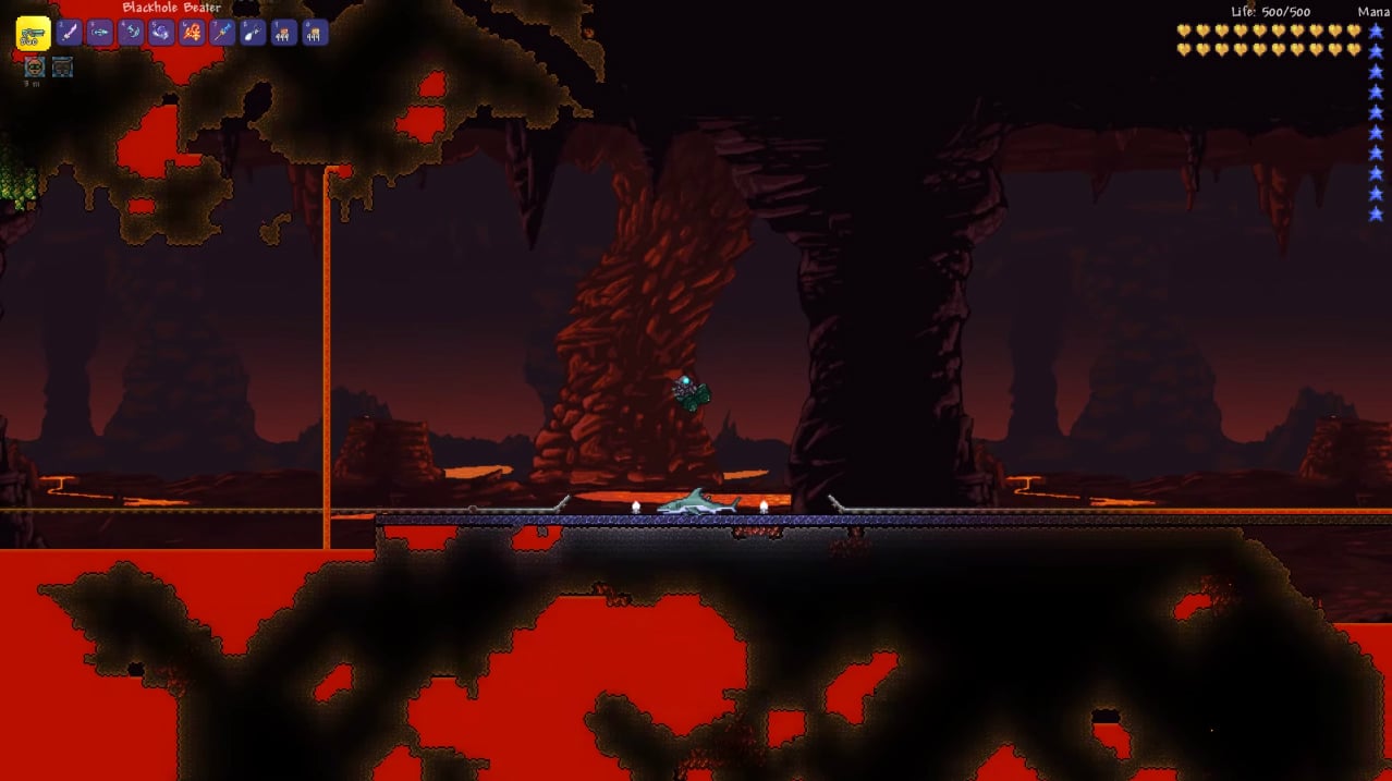 Terraria 1.3 has mine carts and a release date: June 30
