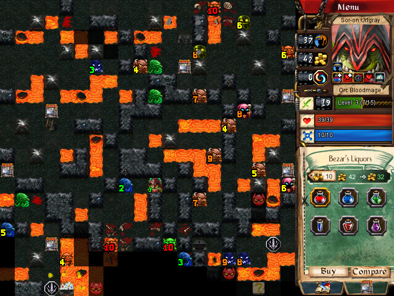 Brilliant puzzle roguelike Desktop Dungeons now portable