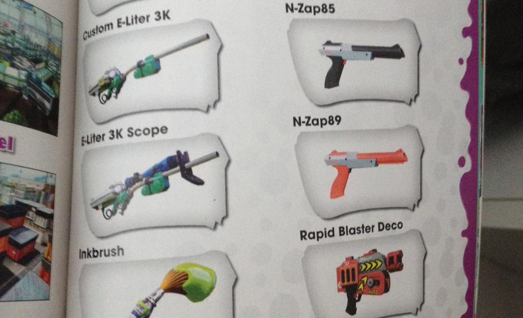 Why yes, I would like an NES Zapper in Splatoon