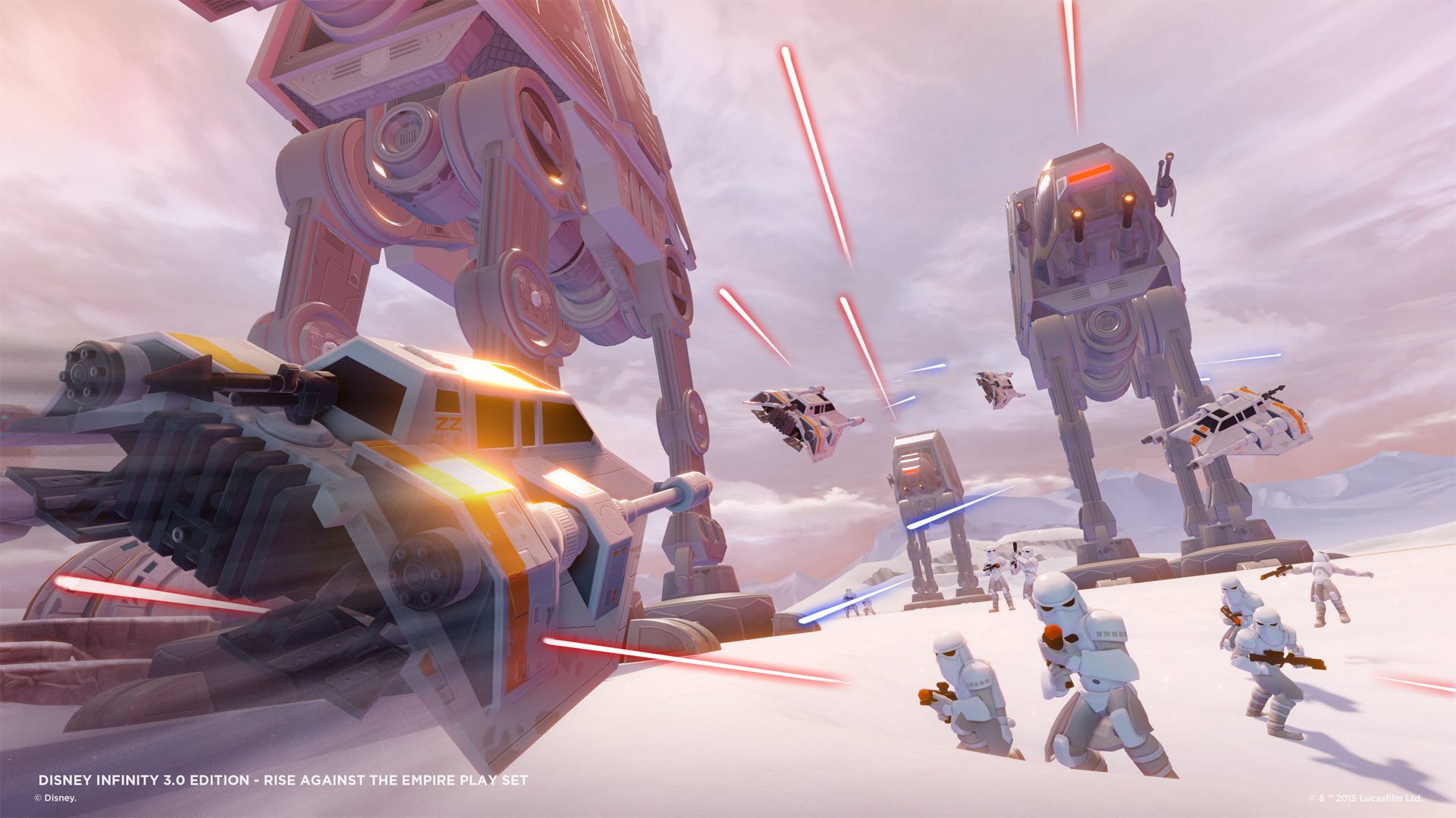 Trip AT-ATs on Hoth and blow up the Death Star in Disney Infinity 3.0