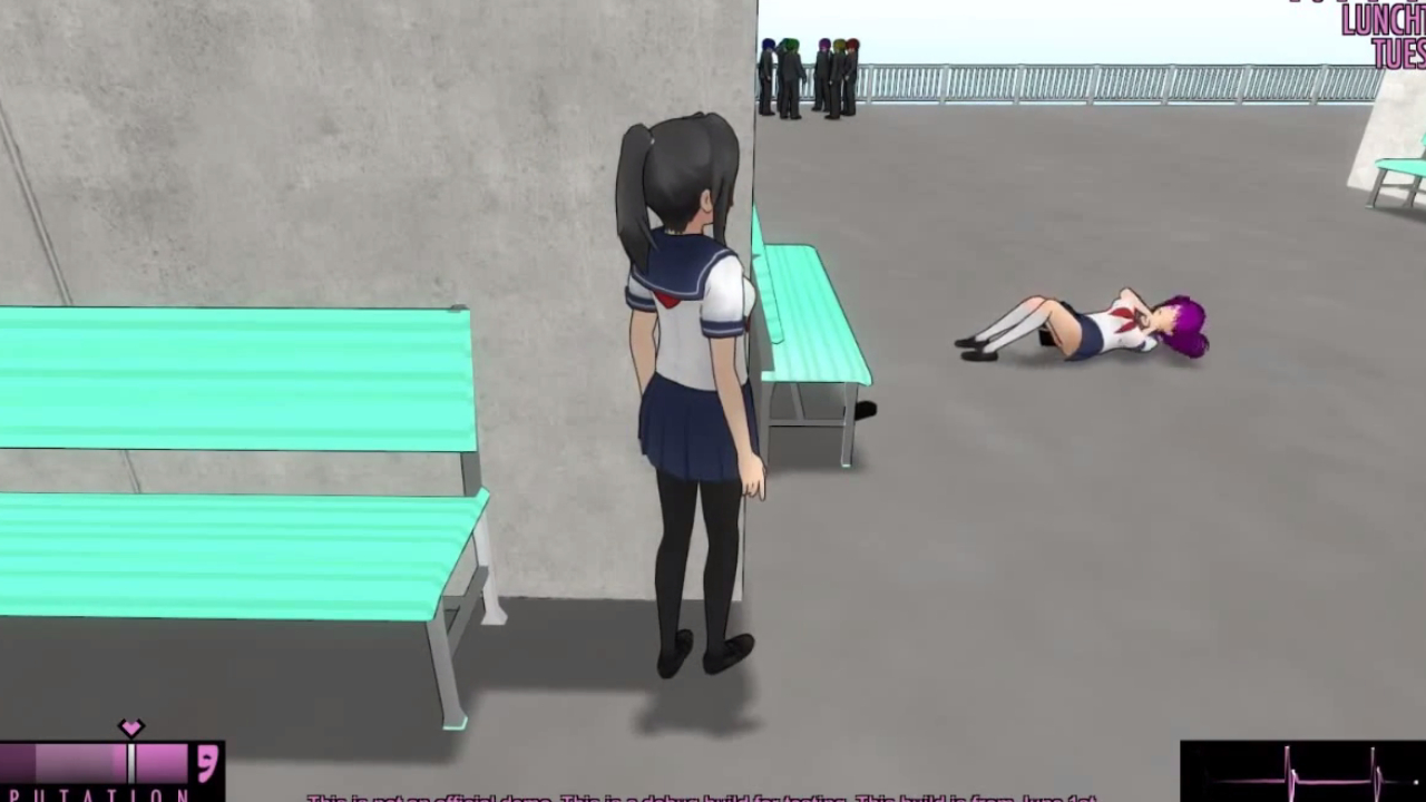 Yandere Simulator lets you poison Japanese schoolgirls