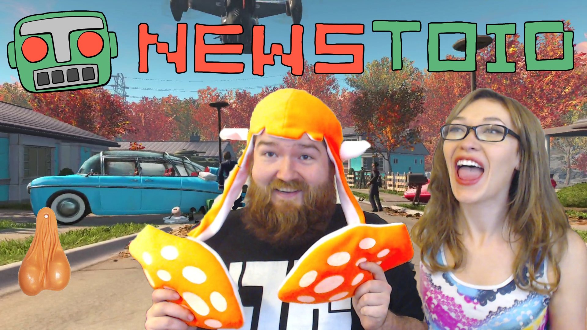 Splatoon takes over Fallout 4's Balls - Newstoid #3