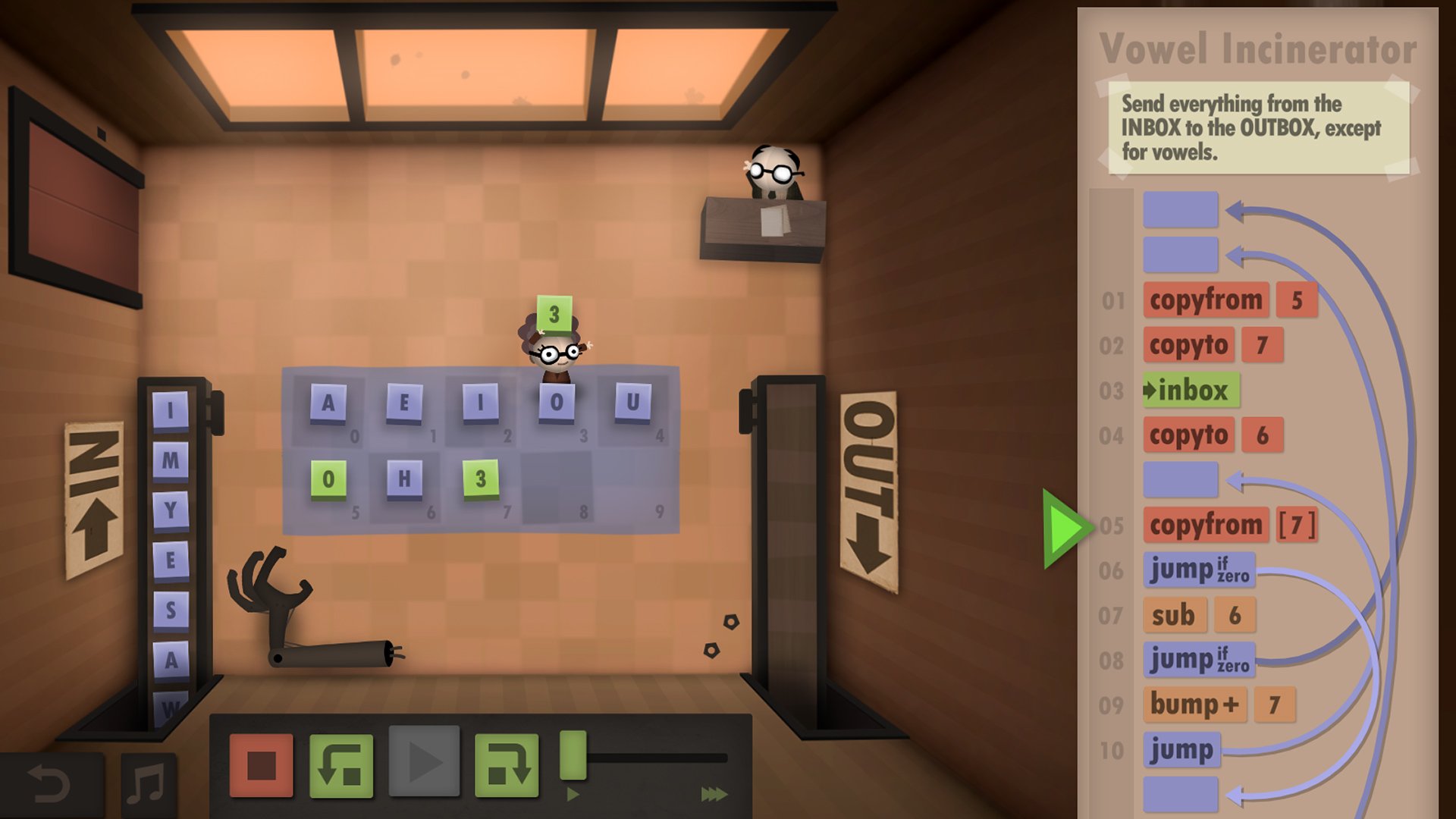 Tomorrow Corporation's new game is Human Resource Machine