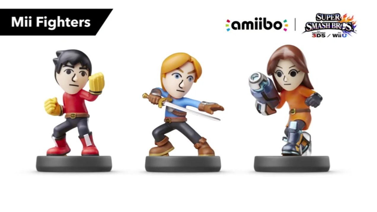 Game and Watch amiibo can change poses, Mii Fighters are coming