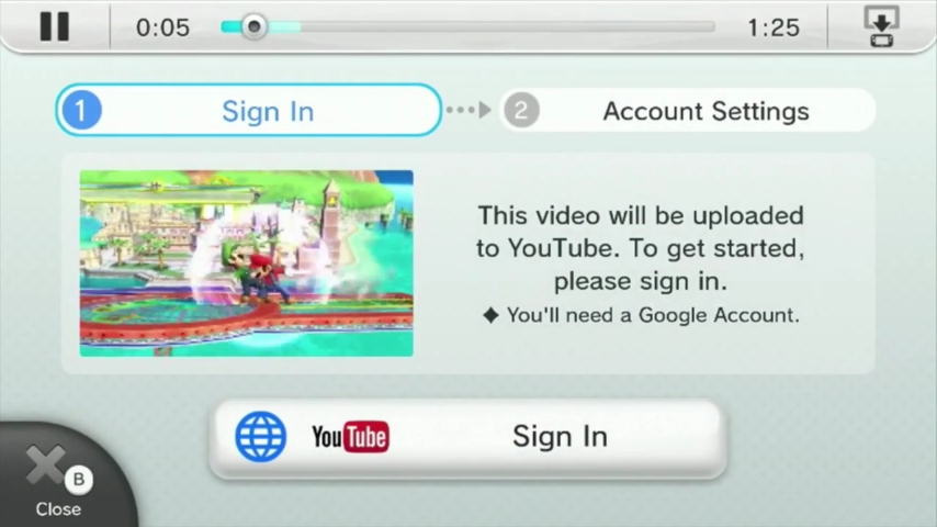 Super Smash Bros. getting instant YouTube uploads