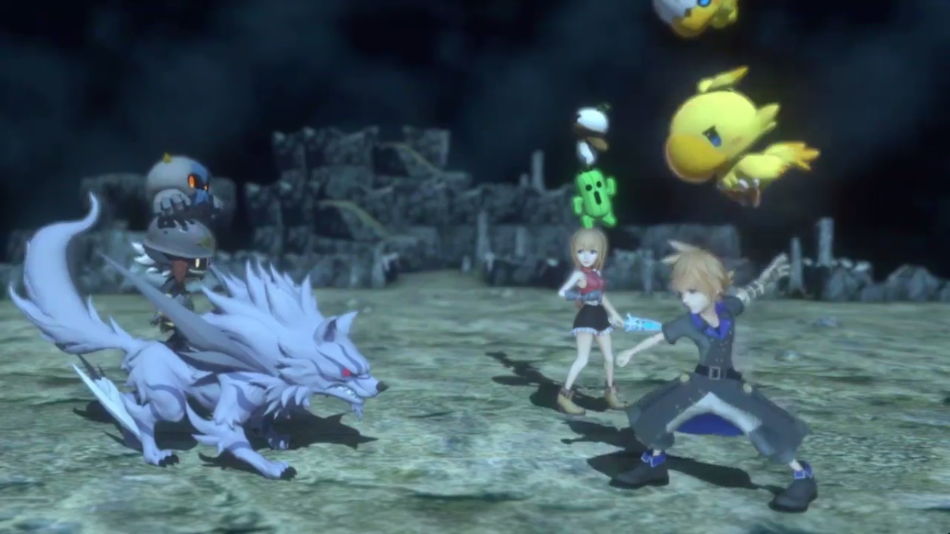 World of Final Fantasy meant for kids, set in a new world