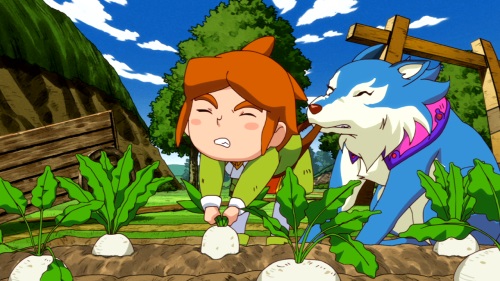 Corn on the cob crawdaddy and more in Return to PopoloCrois: A Story of Seasons Fairytale