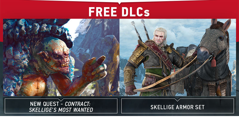 This week's free Witcher 3 DLCs are a quest and armor set