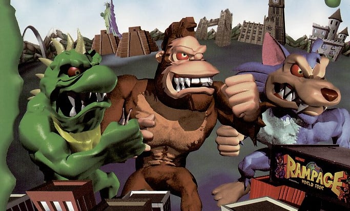 Dwayne Johnson is doing a Rampage movie