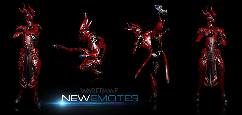Unlike some games, Warframe has free emotes