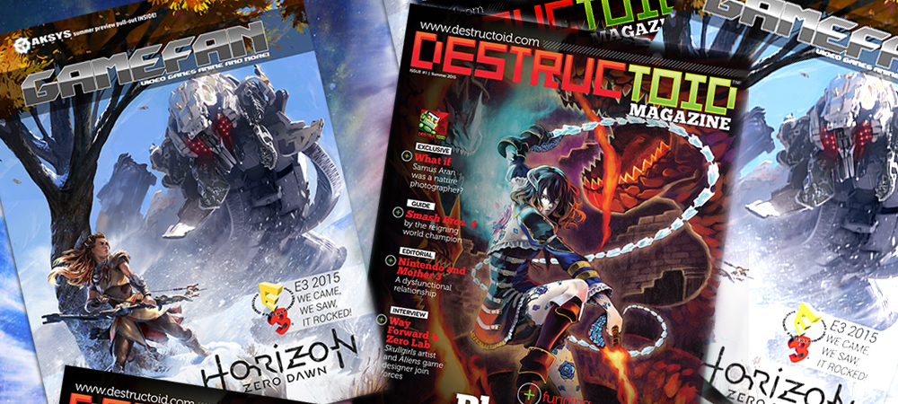 Destructoid Magazine is here, and it can be free!