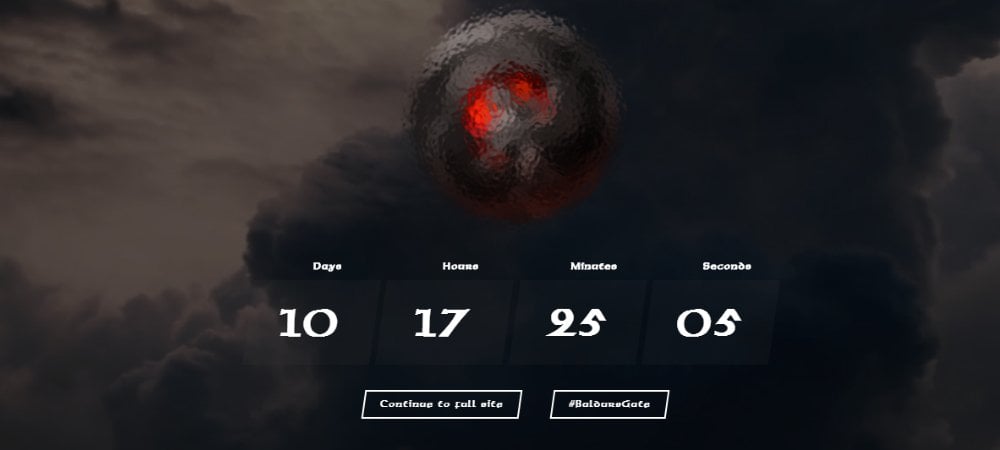 Beamdog counting down to new Baldur's Gate