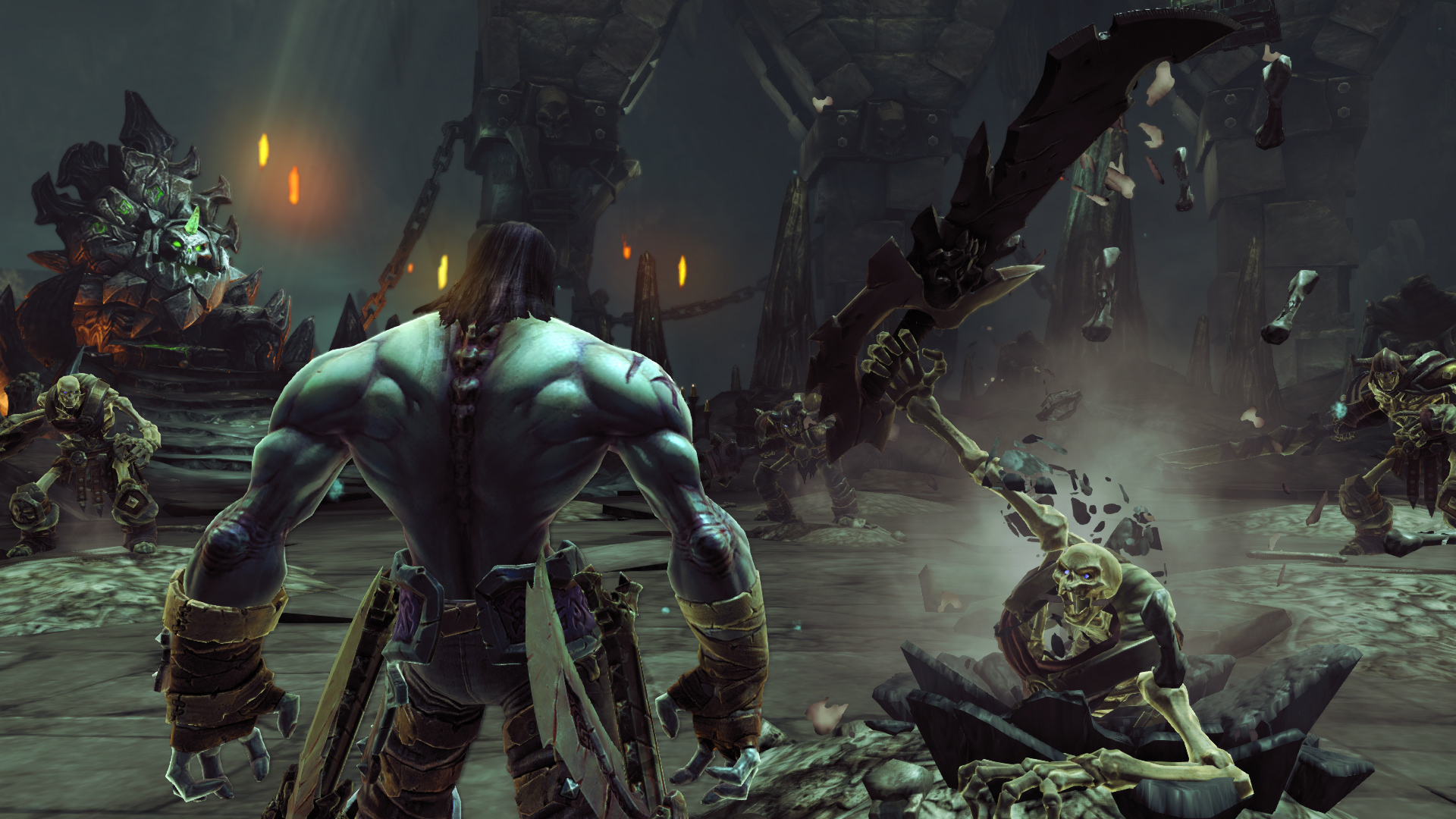 The Darksiders II remaster doesn't look all that different