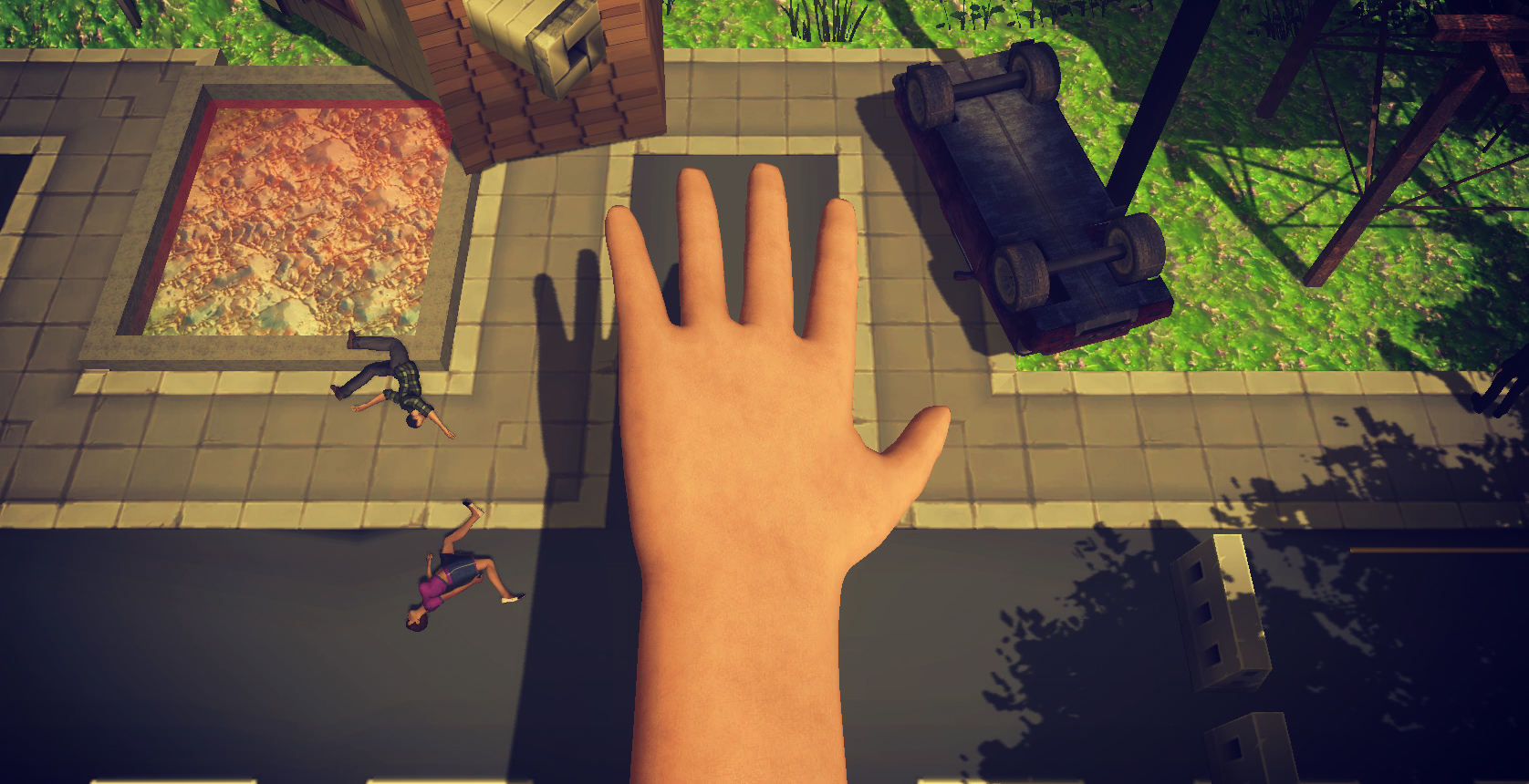 In Clumsy God, helping looks a lot like hurting