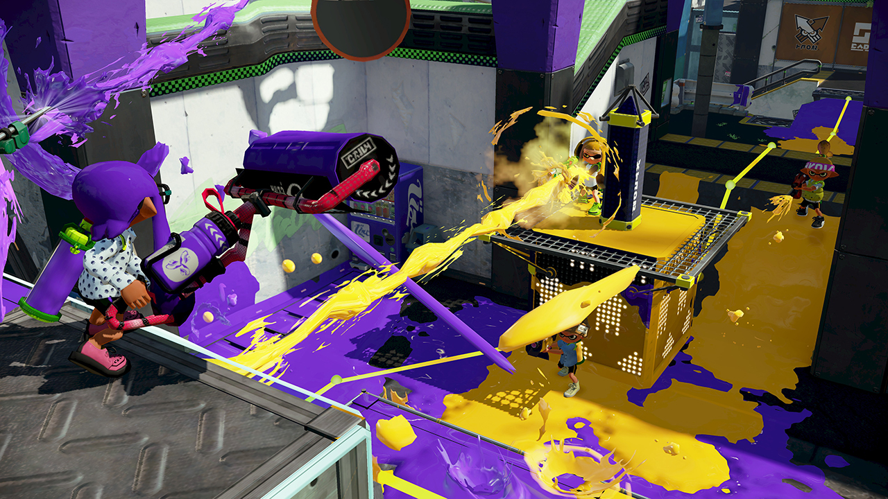 Splatoon's new mode is like king of the hill with a twist