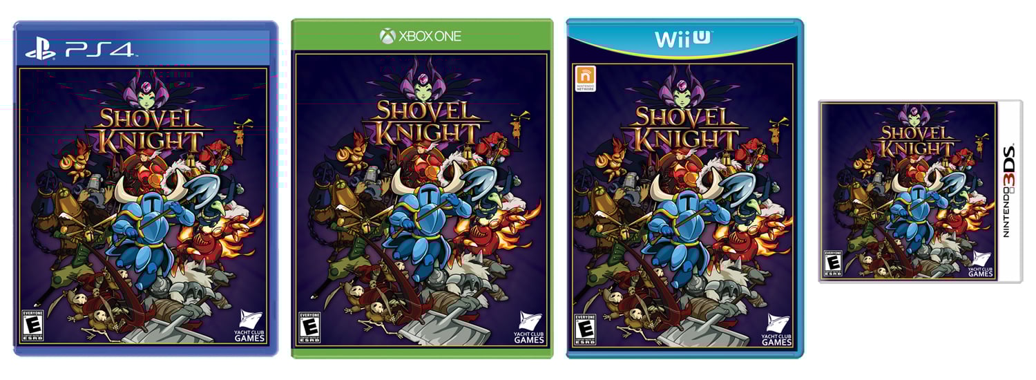 Shovel Knight headed to retail with a proper instruction manual