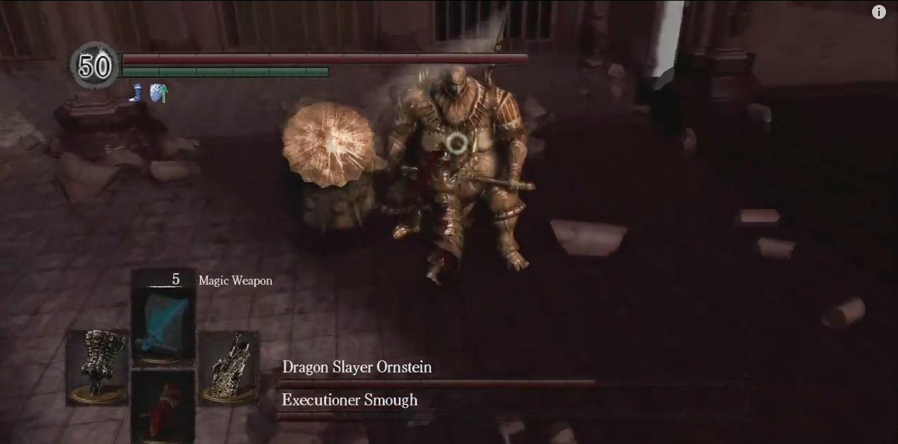 Play Dark Souls like a boss...literally