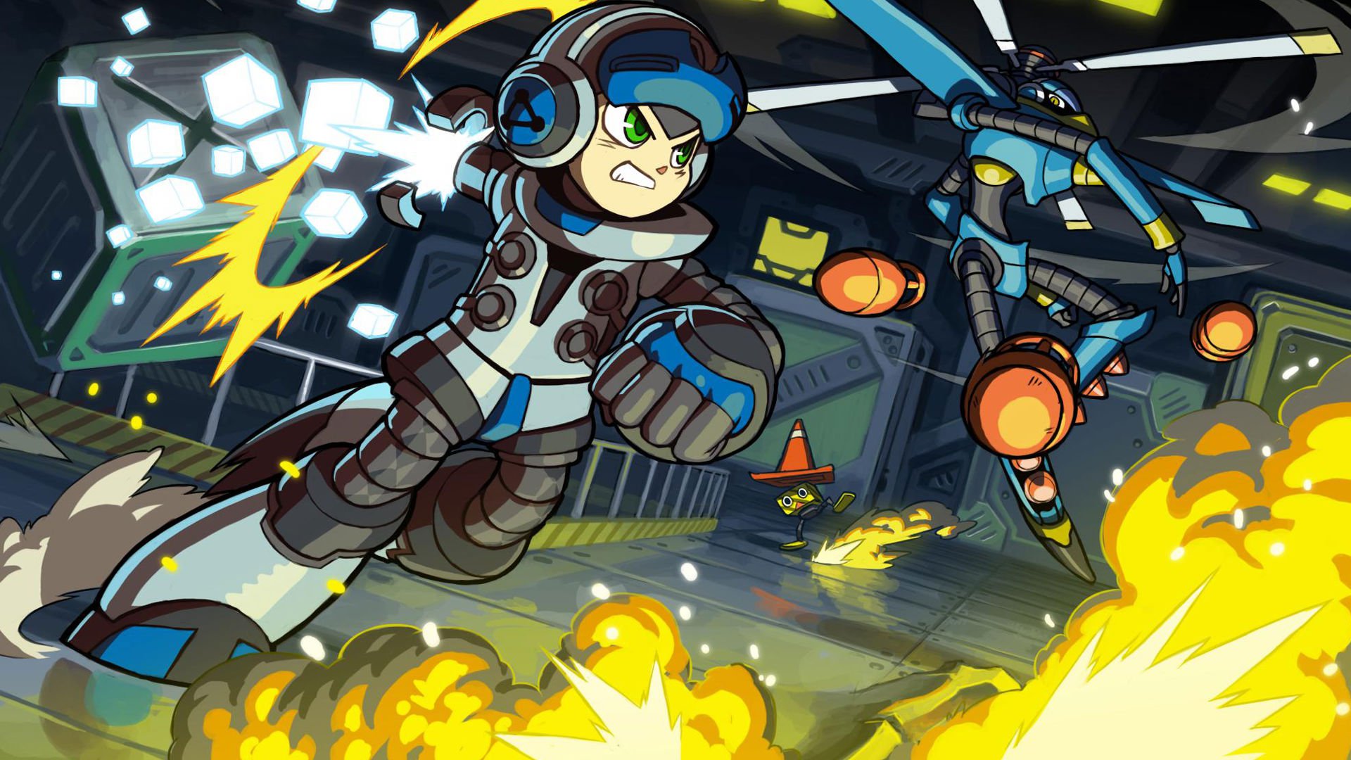 Um, they're making a LIVE-ACTION Mighty No. 9 movie
