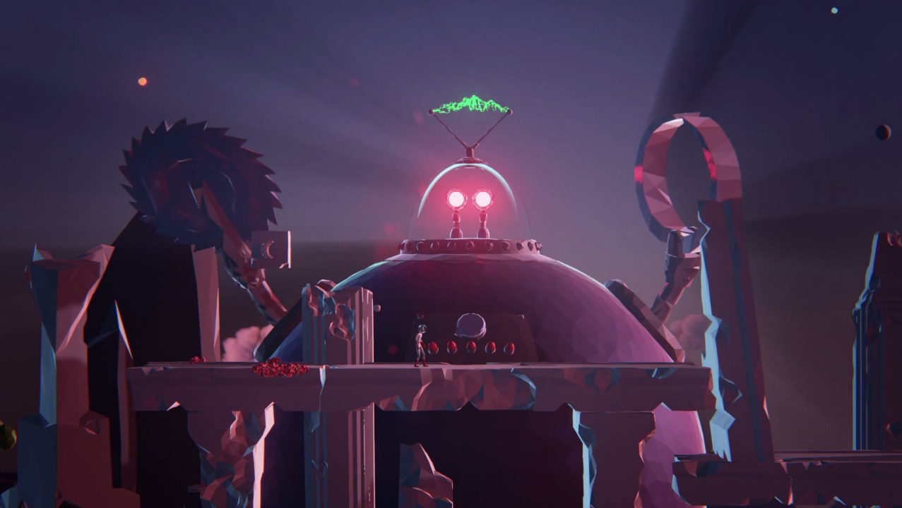 Planet Alpha 31 has a fat buzzsaw robot
