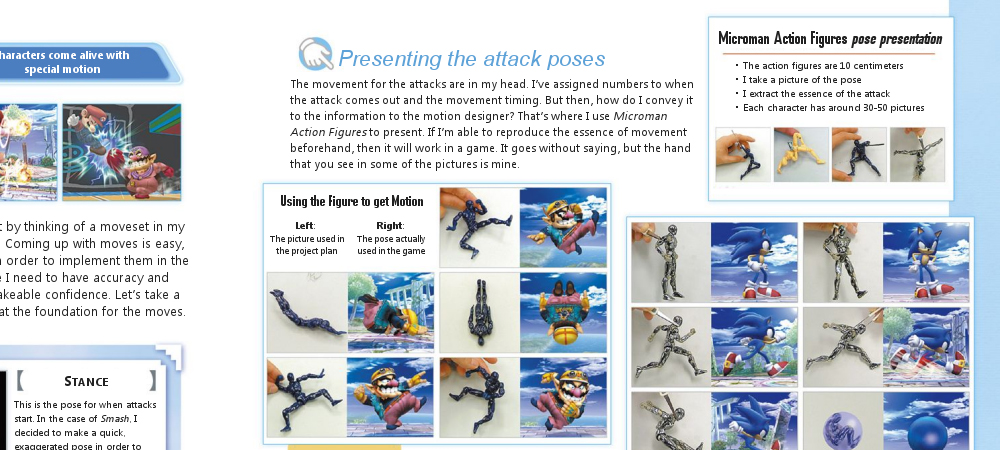 Sakurai uses action figures to plan attacks for Smash Bros.