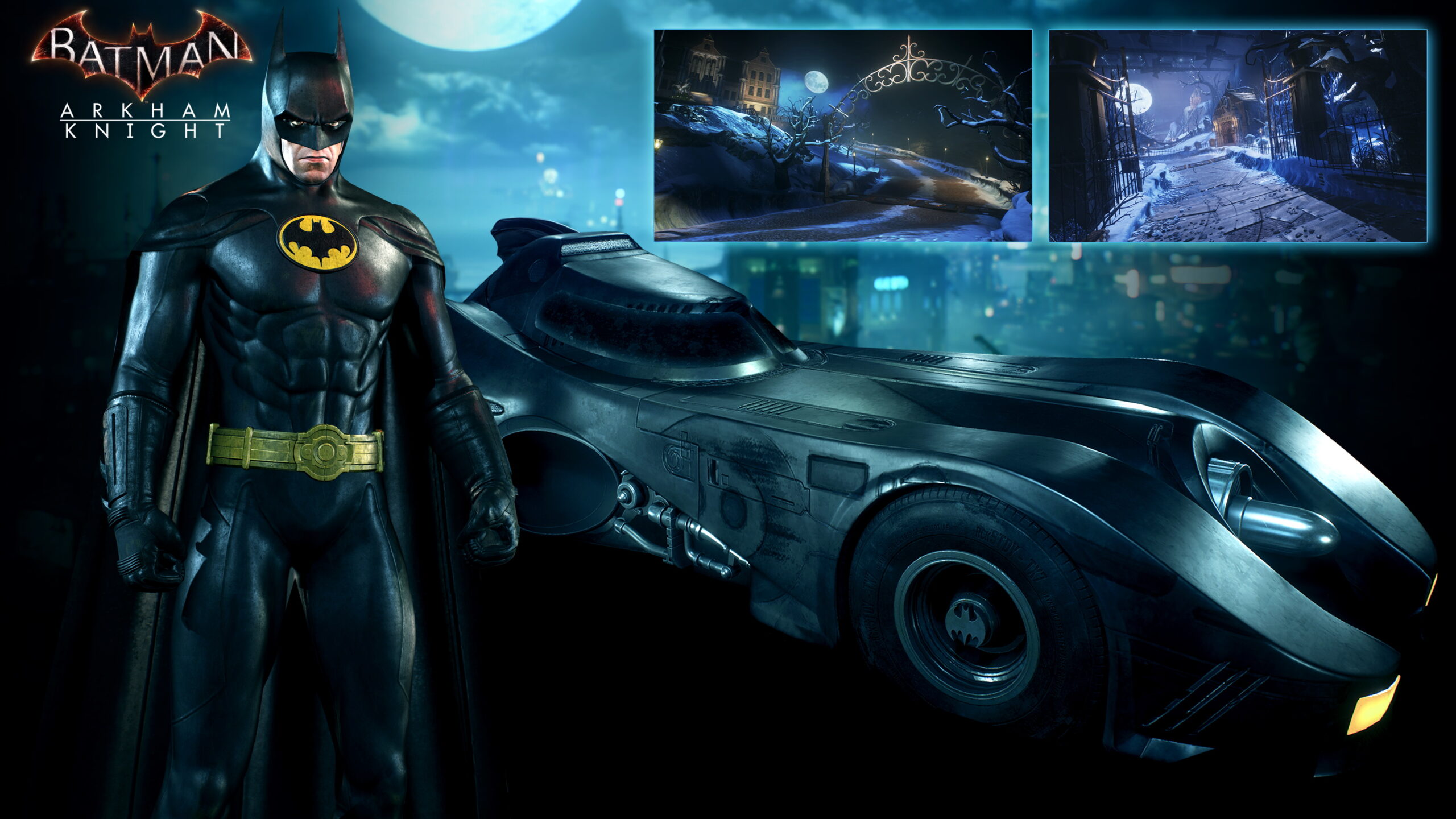 Arkham Knight DLC adds 1989 Batman skin, old-school Batmobile