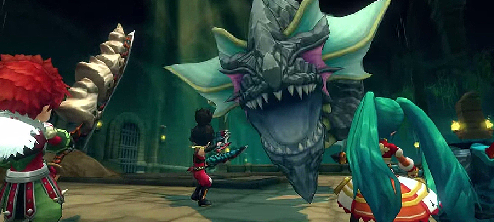Dragomon Hunter puts Hatsune Miku in Monster Hunter
