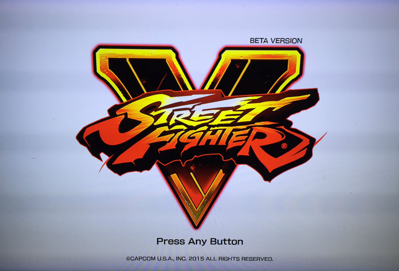 The Street Fighter V beta is pooping itself at the moment