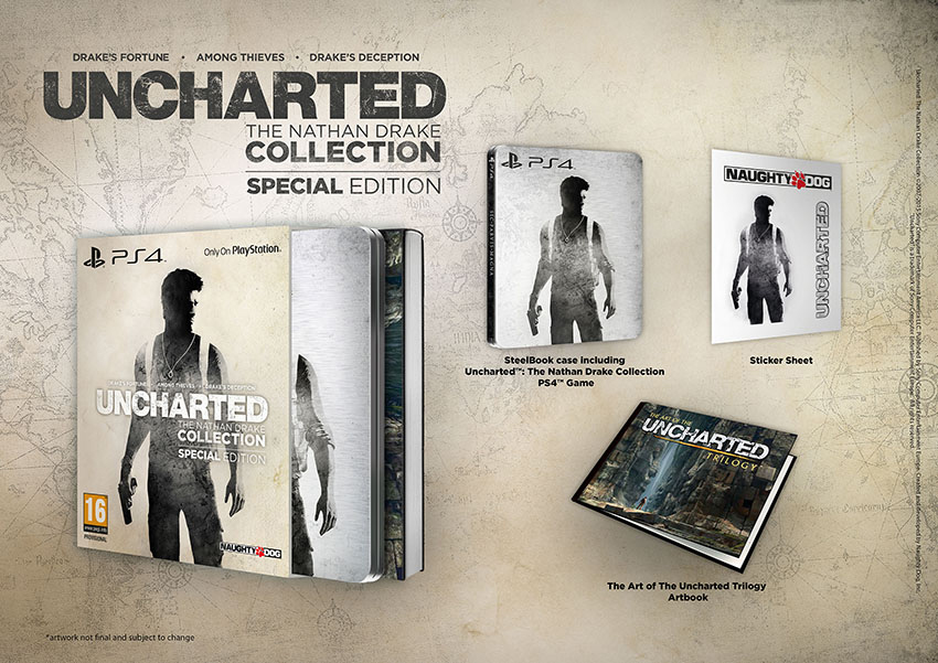 Sony announces meh Uncharted: The Nathan Drake Collection special edition