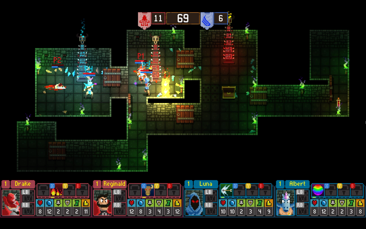 Dungeon League turns RPG action into a bloodsport