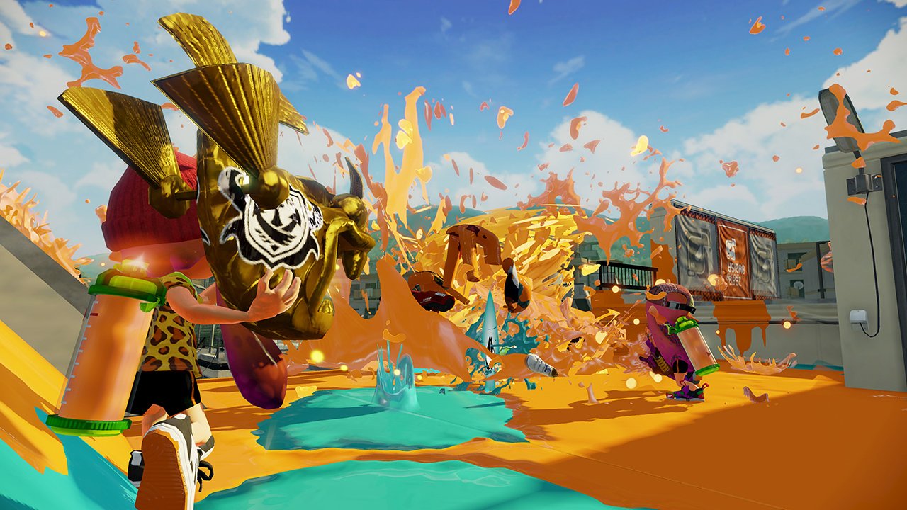 Splatoon's Rainmaker mode looks fantastic