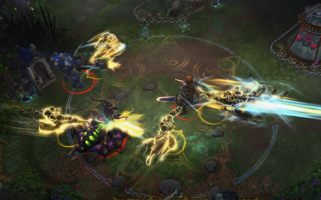 Heroes of the Storm's Monk sure is versatile