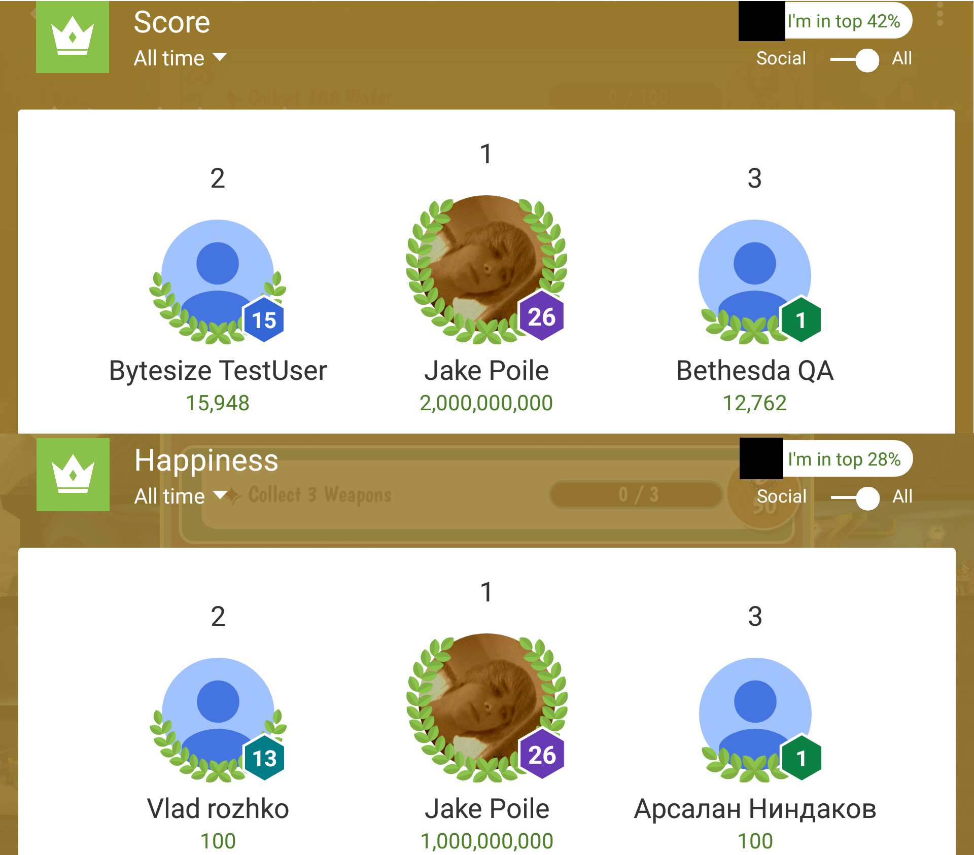 Fallout Shelter Android leaderboards already hacked into oblivion