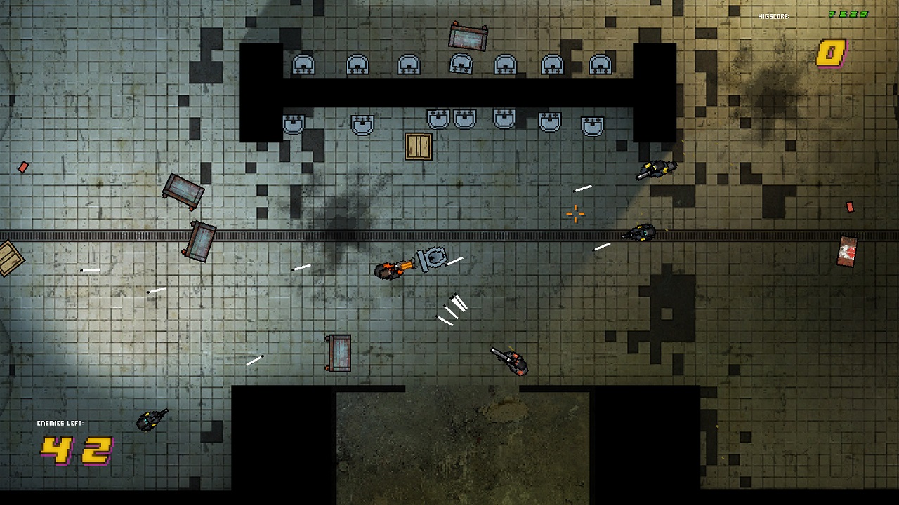 Half-Life 2 in the style of Hotline Miami is the best thing on the Internet today