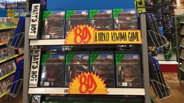 Retailer sticks it to Konami with Metal Gear Solid V display