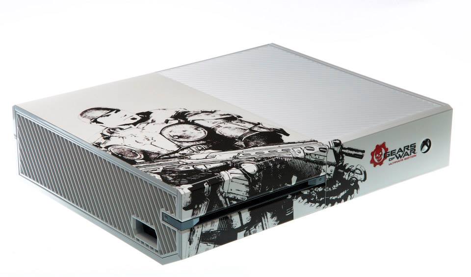 We're giving away a limited Gears of War-themed Xbox One
