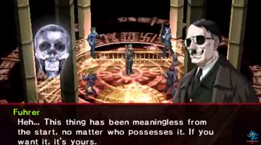 Hitler really mucked things up for the Persona 2 localization