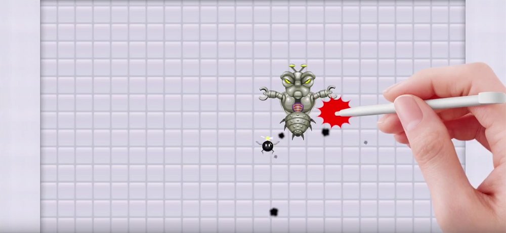 Mario Paint's fly-swatting mini-game lives on