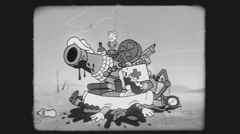 This Fallout 4 talent overview should be a cartoon series