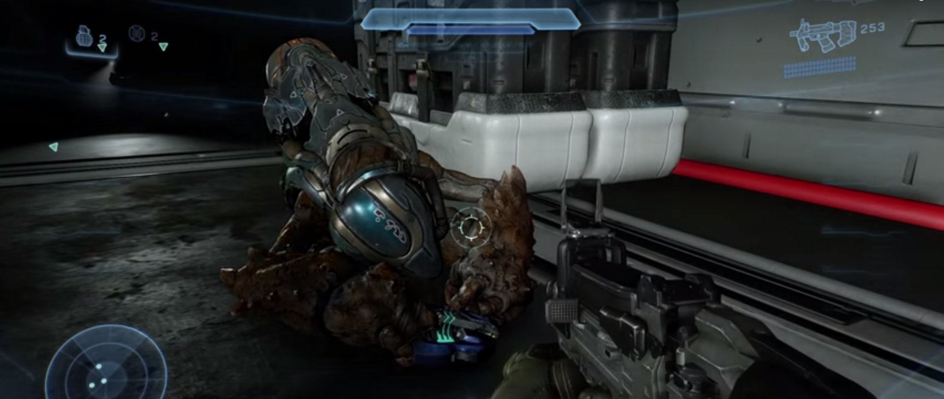 Halo 5's grunts are so adorable when they're sleeping