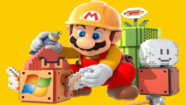 Angry Sun, Tetrimino, and Windows logo data found in Super Mario Maker data