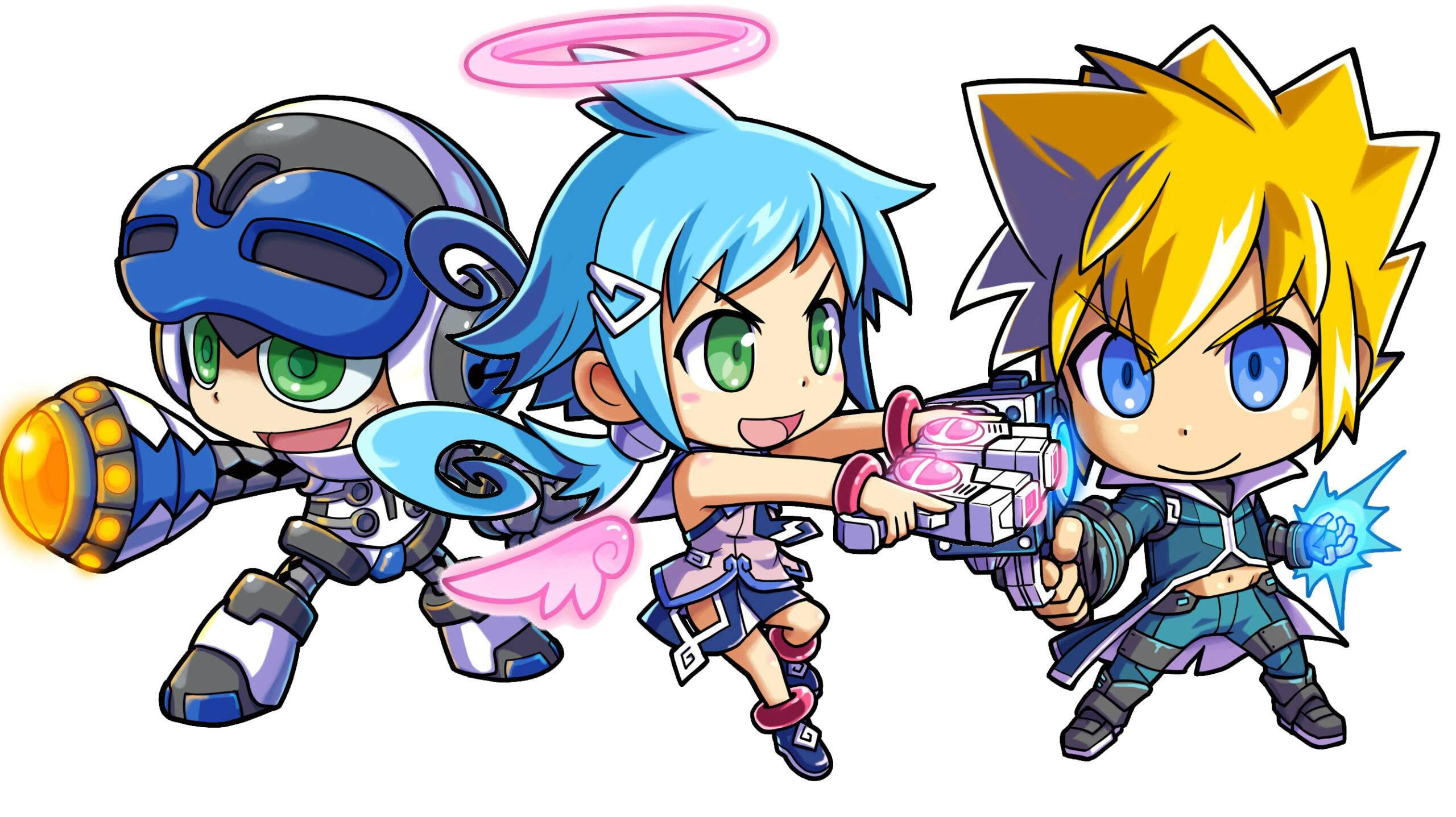 Mighty Gunvolt is headed to PC today