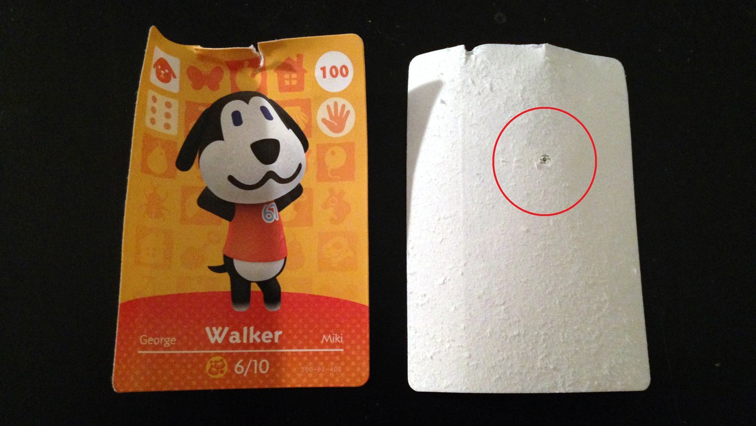 Dig into an amiibo card and this is what you'll find