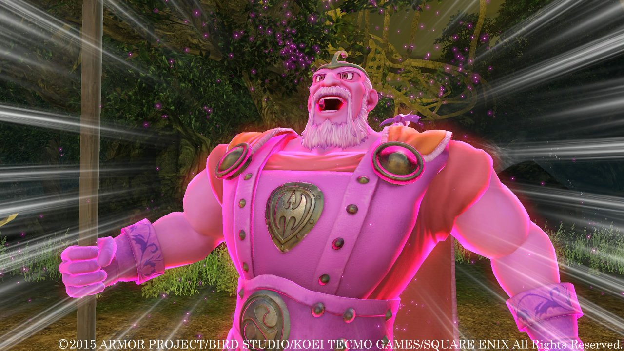 King Doric is psyched to tell us about Dragon Quest Heroes