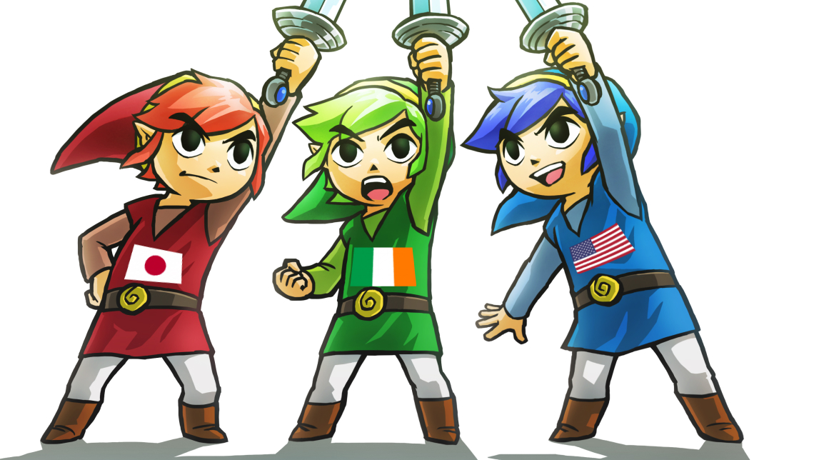 Zelda: Tri Force Heroes region locks online play