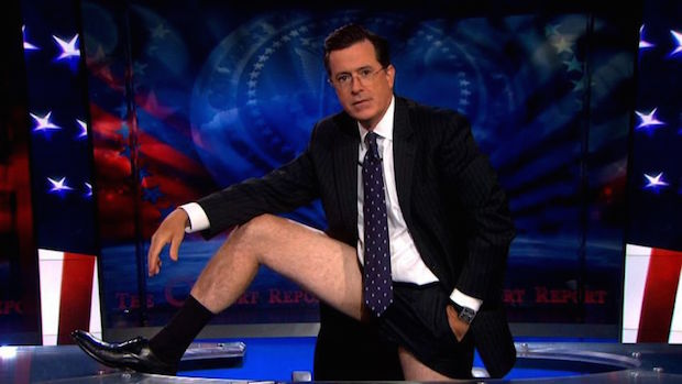 Colbert is giving his audience an earful of The Legend of Zelda