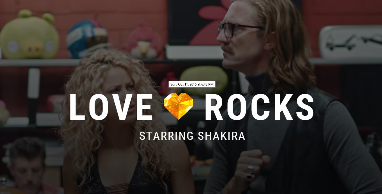 Shakira and Angry Birds developer teaming up for 'Love Rocks'