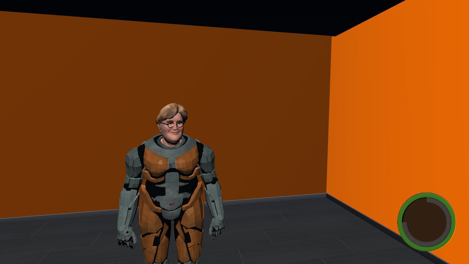 There's a Gabe Newell Simulator on Steam