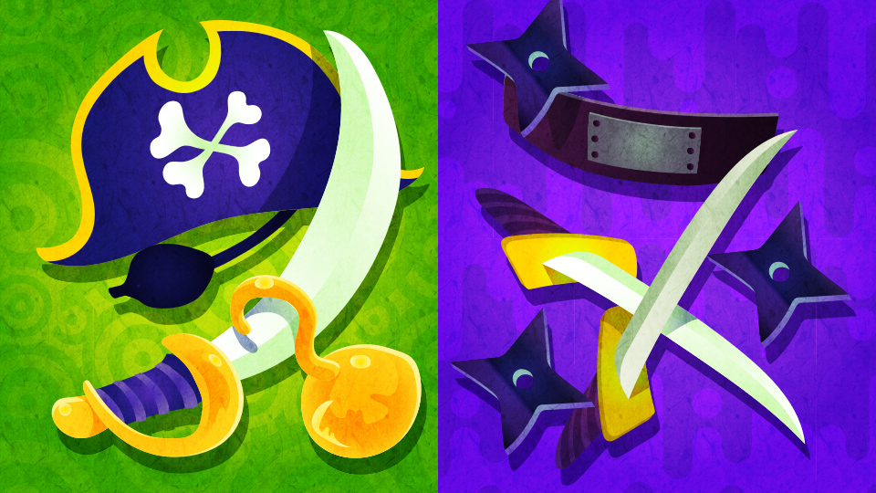 Splatoon to settle the pirates vs. ninjas debate