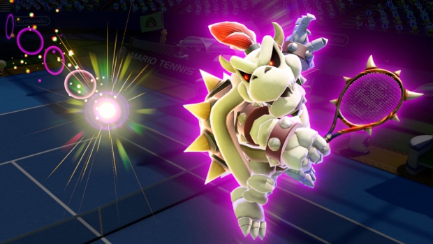 Bowser Jr. and his dead father join the ranks of Mario Tennis: Ultra Smash
