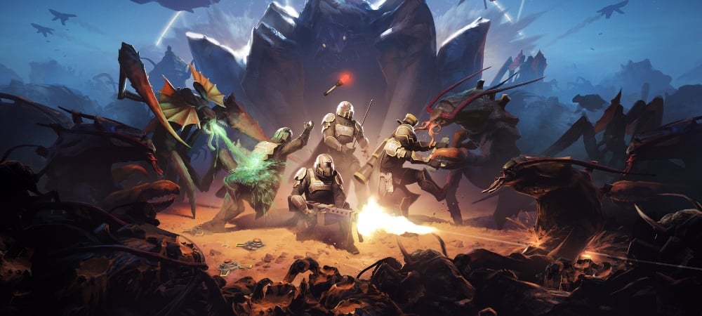 Helldivers is coming to PC next month